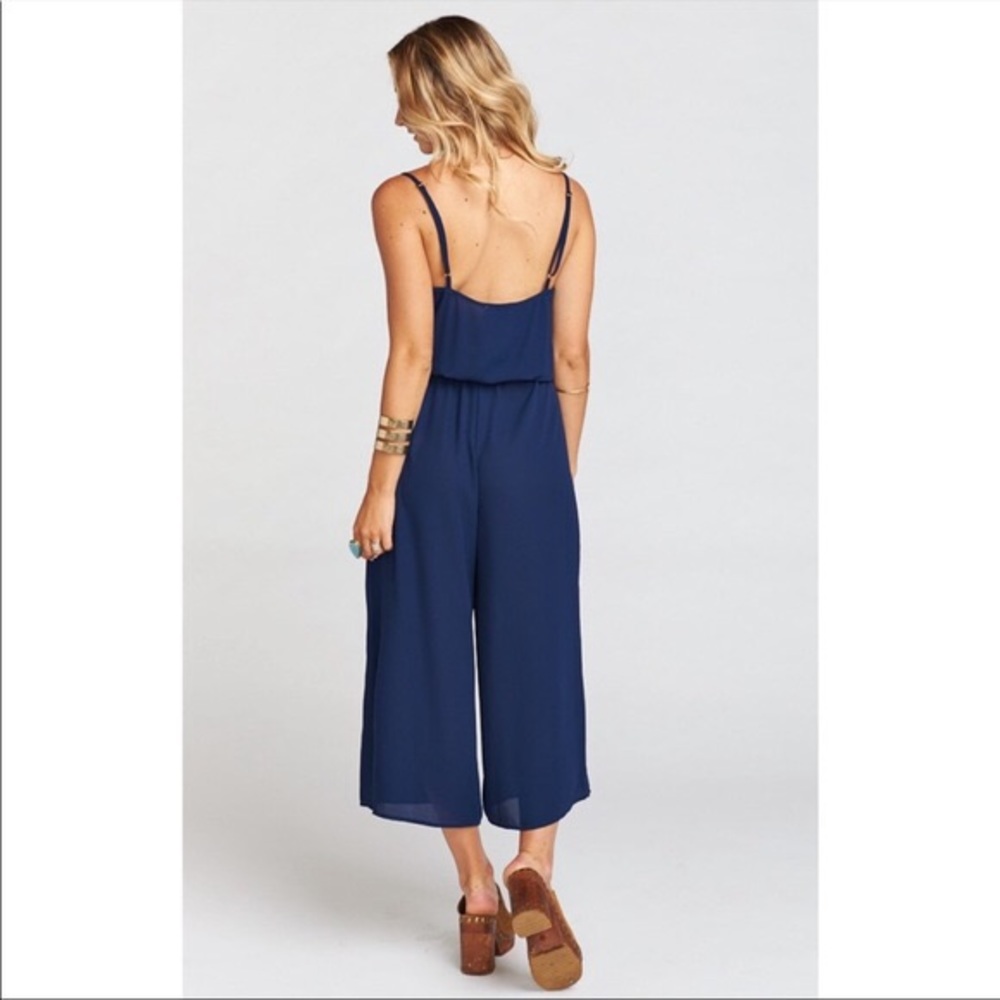 Show Me Your MuMu Margaux Navy Playsuit - S